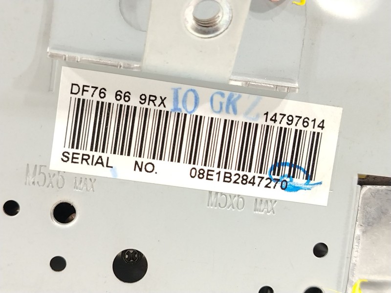 Recambio de sistema audio / radio cd para mazda 2 (de_, dh_) 1.5 (de5fs) referencia OEM IAM DF7666ARX  