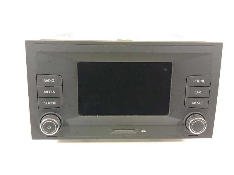 Recambio de sistema audio / radio cd para seat ibiza iv (6j5, 6p1) 1.2 tsi referencia OEM IAM 5F0035871B  