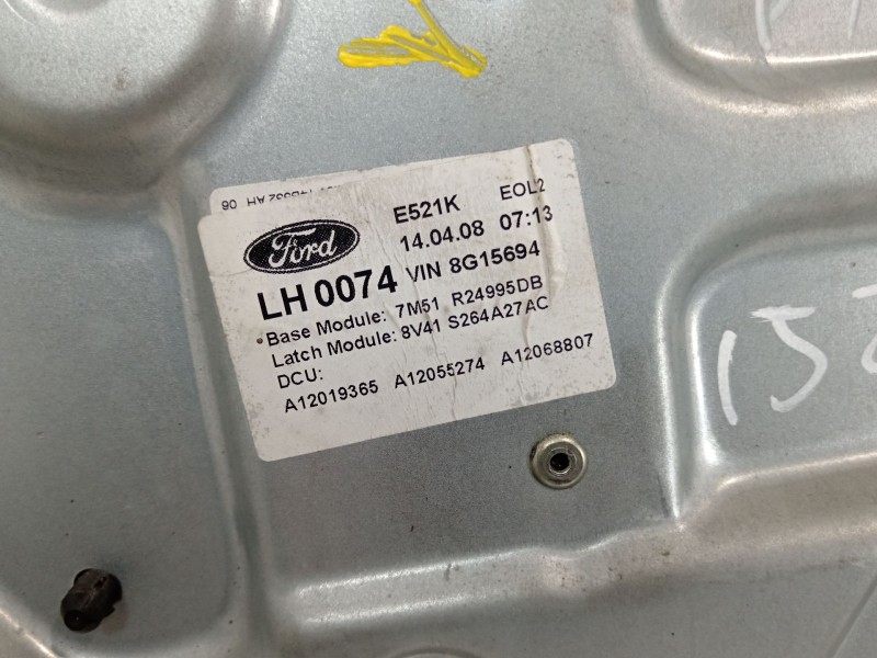 Recambio de elevalunas trasero izquierdo para ford kuga i 2.0 tdci referencia OEM IAM 7M51R045H23A 7M51R24995DB 7M5T14B534AC