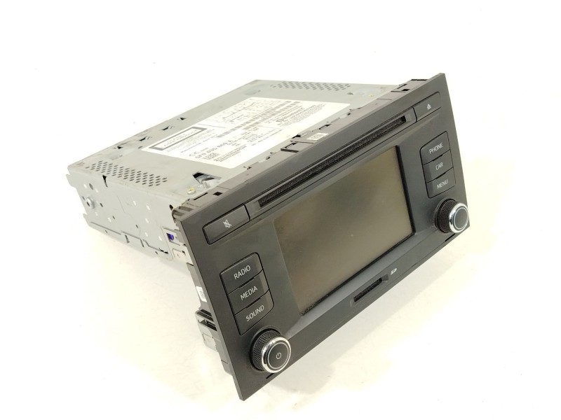 Recambio de sistema audio / radio cd para seat leon (5f1) i-tech referencia OEM IAM 5F0035869A A2C91733500 