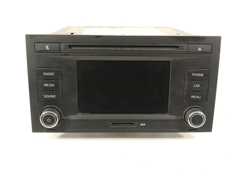 Recambio de sistema audio / radio cd para seat leon (5f1) i-tech referencia OEM IAM 5F0035869A A2C91733500 