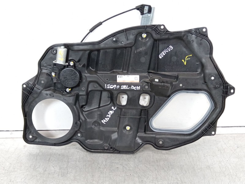 Recambio de elevalunas delantero derecho para mazda 2 (de_, dh_) 1.5 (de5fs) referencia OEM IAM D6515897XB 8070231 