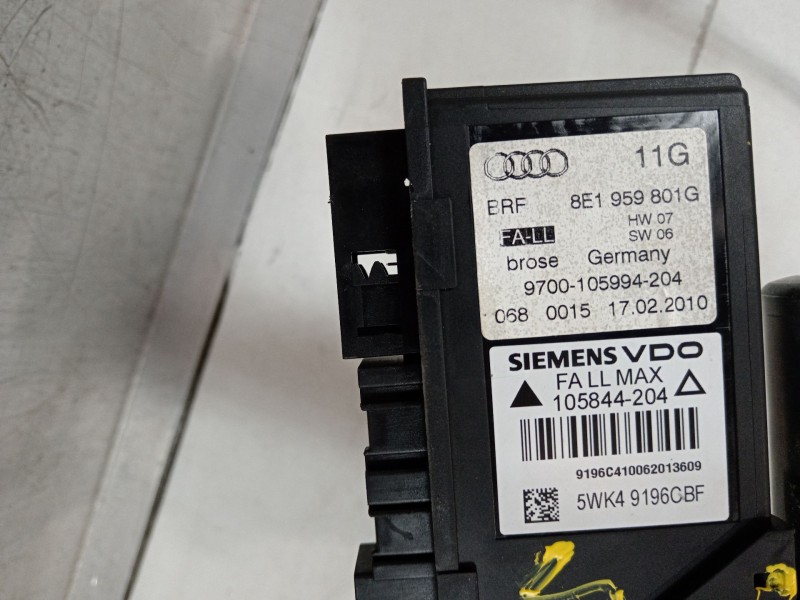 Recambio de elevalunas delantero izquierdo para seat exeo st (3r5) 2.0 tdi referencia OEM IAM 8E0837461C 8E1959801G 