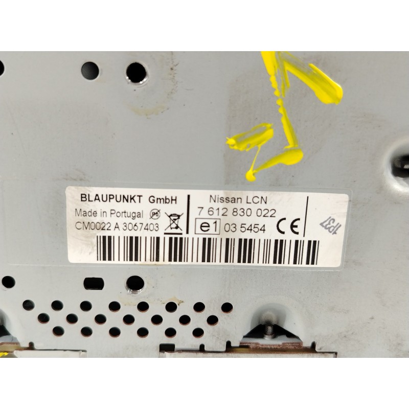 Recambio de sistema navegacion gps para nissan qashqai i (j10, nj10) 2.0 dci referencia OEM IAM 25915BH10C 7612830022 