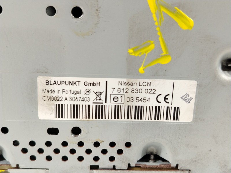 Recambio de sistema navegacion gps para nissan qashqai i (j10, nj10) 2.0 dci referencia OEM IAM 25915BH10C 7612830022 