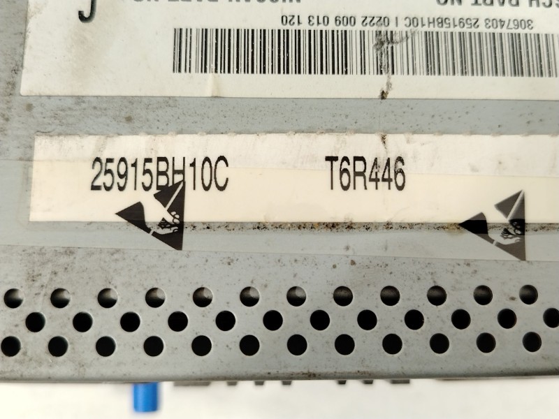 Recambio de sistema navegacion gps para nissan qashqai i (j10, nj10) 2.0 dci referencia OEM IAM 25915BH10C 7612830022 