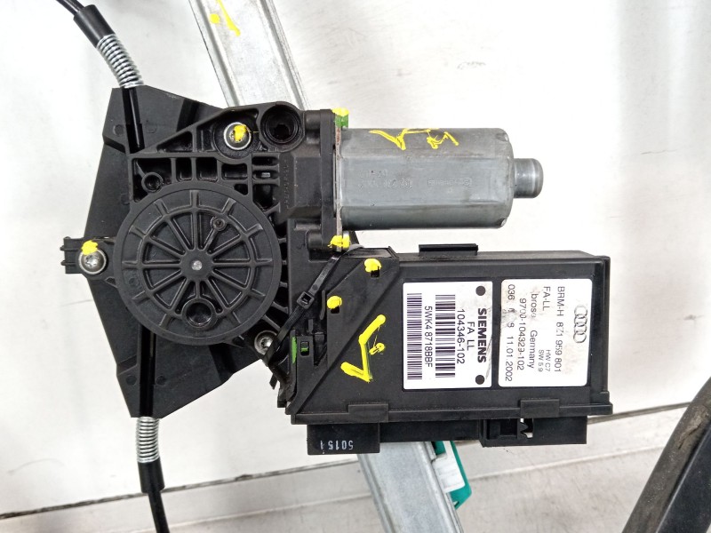 Recambio de elevalunas delantero izquierdo para audi a2 (8z) 1.4 tdi (55kw) referencia OEM IAM 8Z0837753 8Z1959801 