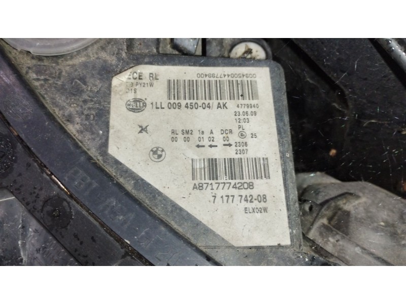 Recambio de faro derecho para bmw 5 touring (e61) 520 d referencia OEM IAM 7177742 63127177730 5DV009000