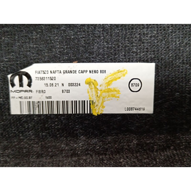 Recambio de bandeja trasera para jeep renegade suv (bu, b1, bv) 1.0 t-gdi referencia OEM IAM 7356311520  