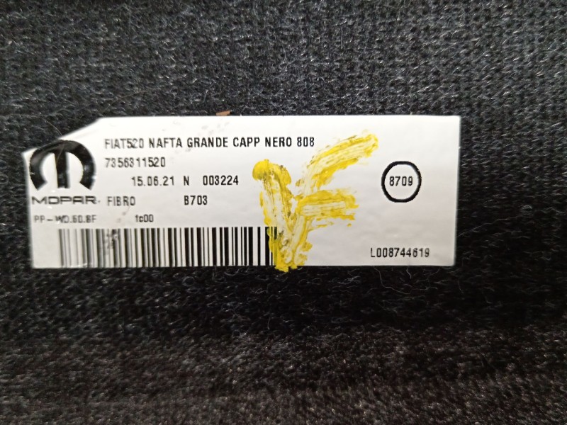 Recambio de bandeja trasera para jeep renegade suv (bu, b1, bv) 1.0 t-gdi referencia OEM IAM 7356311520  