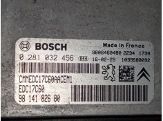 Recambio de centralita motor uce para citroën c4 cactus 1.6 bluehdi 100 referencia OEM IAM 9814182680 EDC17C60 0281032456 2