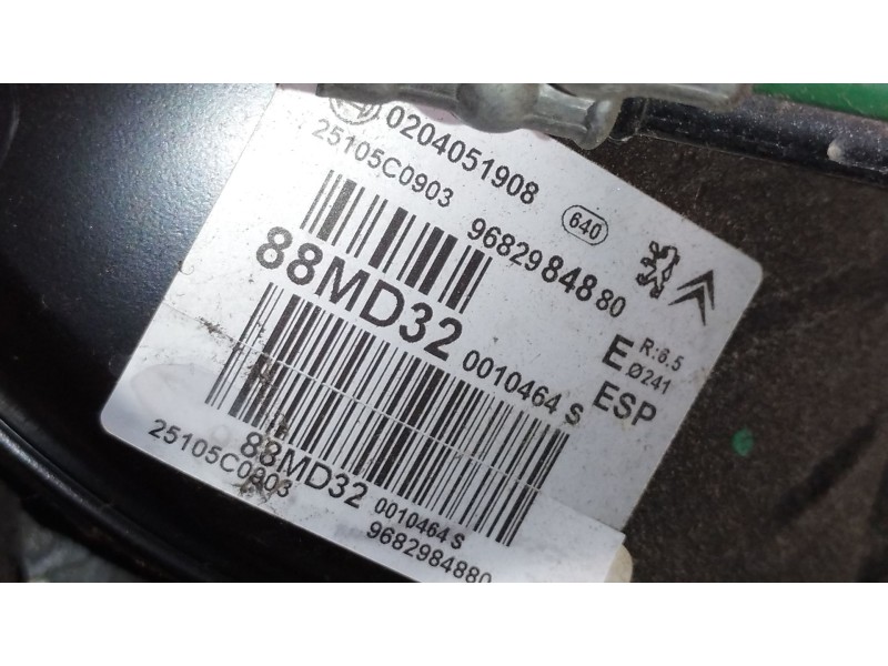 Recambio de servofreno para citroën ds3 (sa_) 1.6 hdi 90 referencia OEM IAM 9682984880  0204051908