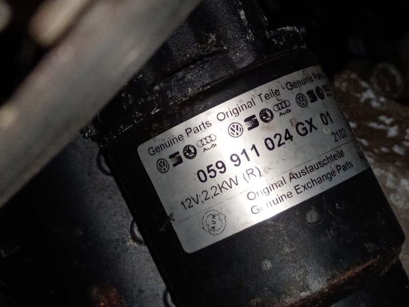 Recambio de motor arranque para audi a6 c6 (4f2) 3.0 tdi quattro referencia OEM IAM 059911024GX  