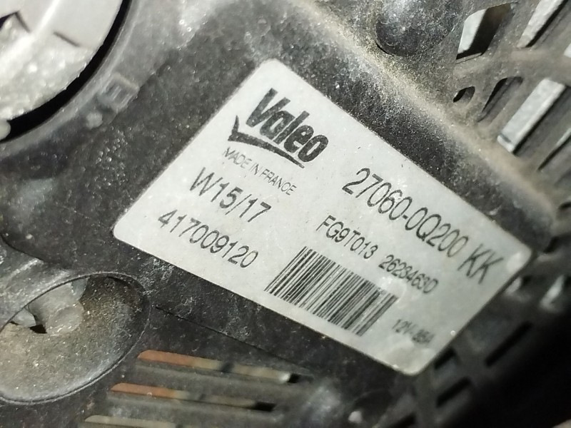 Recambio de alternador para toyota yaris active referencia OEM IAM 270600Q200 FG9T013 2623463D