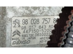 Recambio de compresor aire acondicionado para peugeot partner tepee 1.6 bluehdi 100 referencia OEM IAM 9802875780 4471505200 980 2