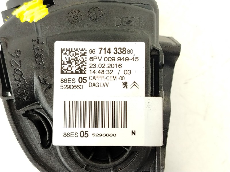 Recambio de potenciometro pedal para citroën ds3 (sa_) 1.6 bluehdi 100 referencia OEM IAM 9671433880  
