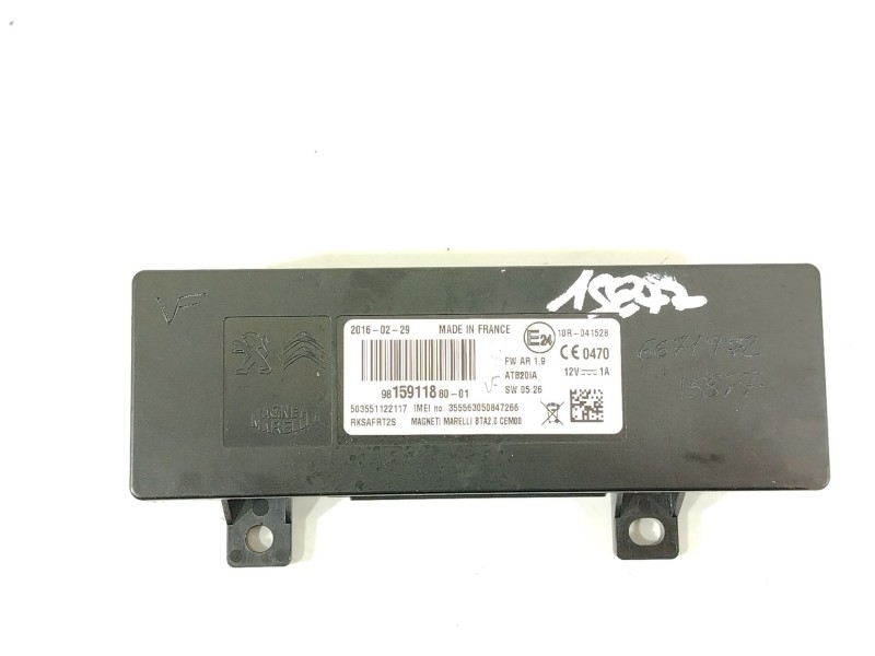 Recambio de modulo electronico para citroën ds3 (sa_) 1.6 bluehdi 100 referencia OEM IAM 9815911880  
