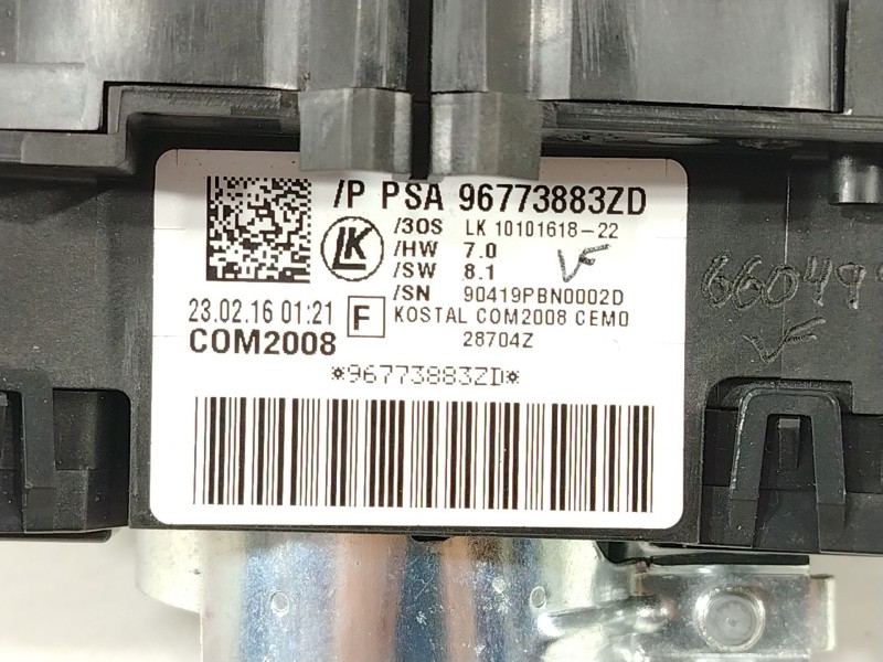 Recambio de mando luces para citroën ds3 (sa_) 1.6 bluehdi 100 referencia OEM IAM 96773883ZD  