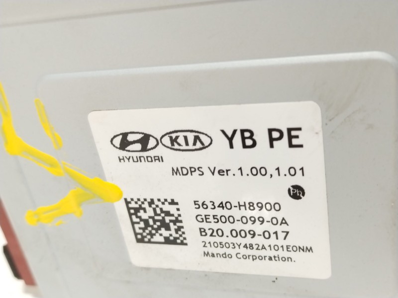 Recambio de columna direccion para kia stonic (yb) 1.2 cvvt referencia OEM IAM 56340H8900 56310H8910 