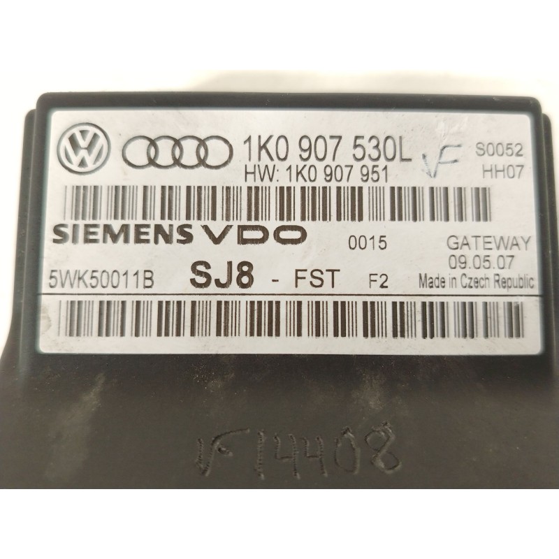 Recambio de modulo electronico para volkswagen touran (1t1, 1t2) 2.0 tdi 16v referencia OEM IAM 1K0907530L 5WK50011B 1K0907951