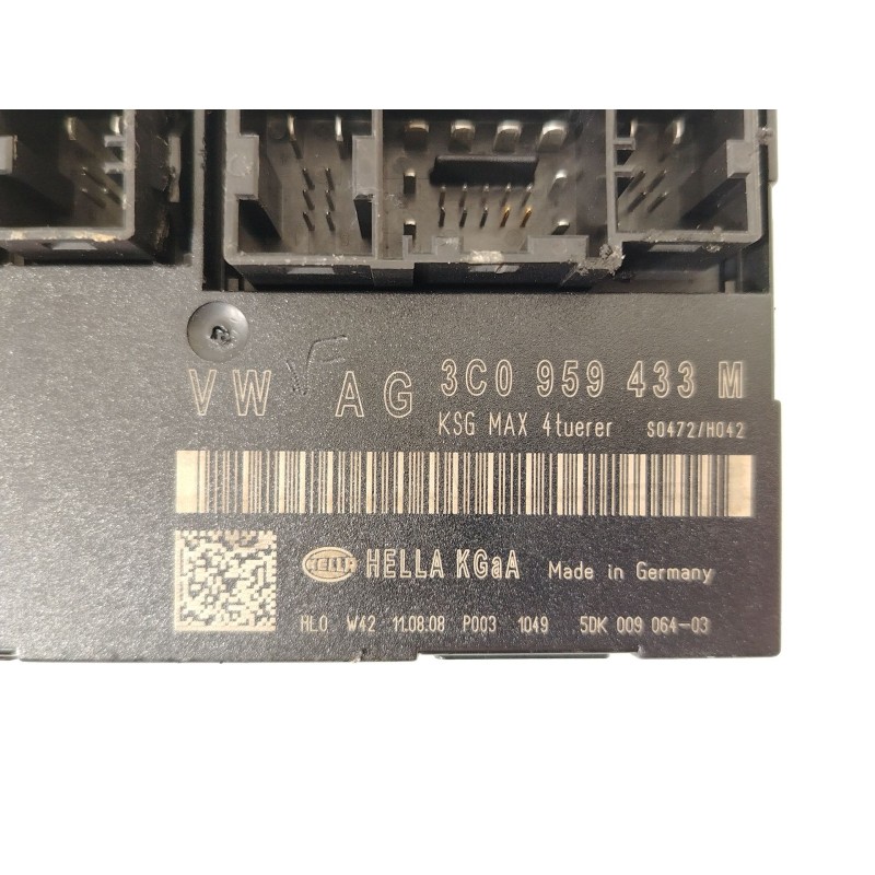 Recambio de modulo confort para volkswagen passat b6 (3c2) 2.0 tdi 16v referencia OEM IAM 3C0959433M 5DK00906403 