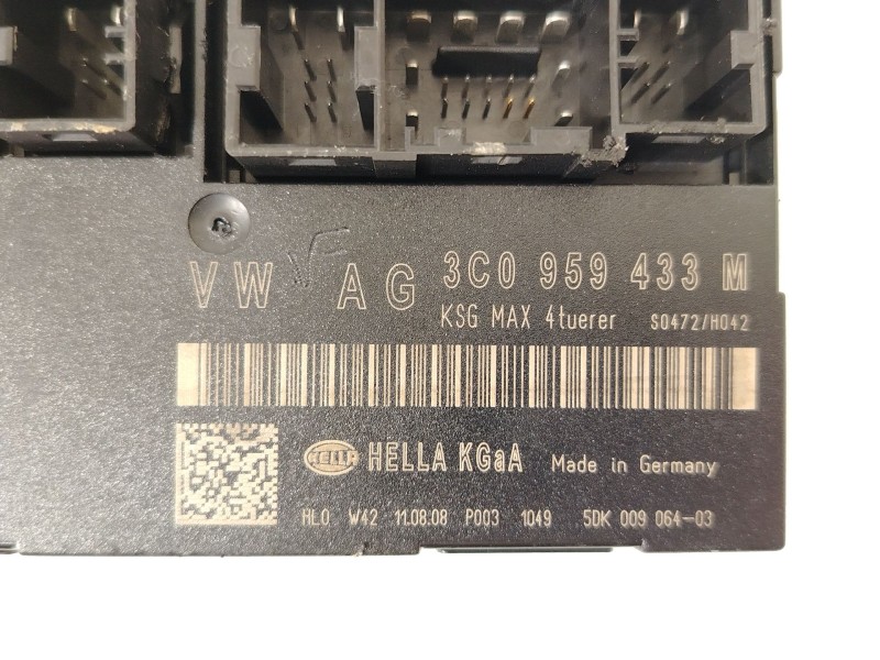 Recambio de modulo confort para volkswagen passat b6 (3c2) 2.0 tdi 16v referencia OEM IAM 3C0959433M 5DK00906403 