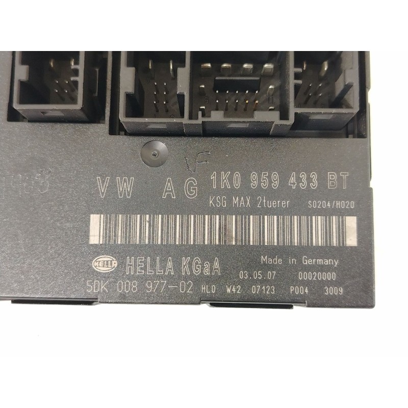 Recambio de modulo confort para volkswagen touran (1t1, 1t2) 2.0 tdi 16v referencia OEM IAM 1K0959433BT 5DK00897702 