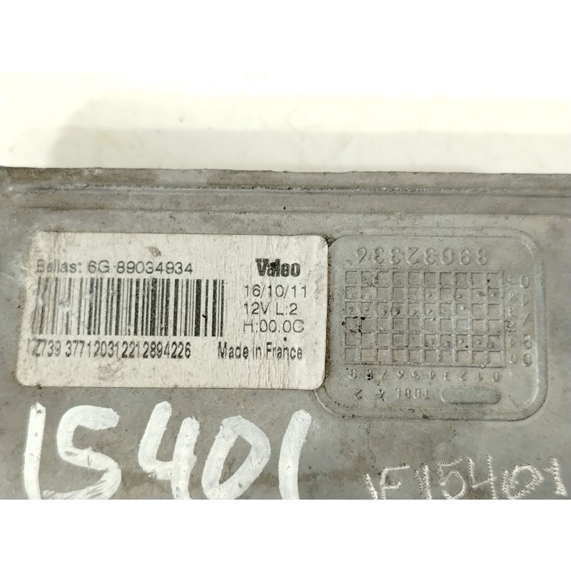 Recambio de centralita faros xenon para peugeot 508 sw i (8e_) 2.2 hdi referencia OEM IAM 89034934 99032336 