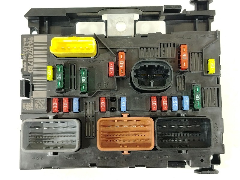 Recambio de caja reles / fusibles para citroën c2 (jm_) 1.1 referencia OEM IAM 9659741780 BSML0300 