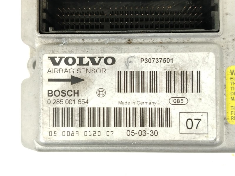 Recambio de centralita airbag para volvo xc90 i (275) d5 awd referencia OEM IAM 30737501 P30737501 0285001654