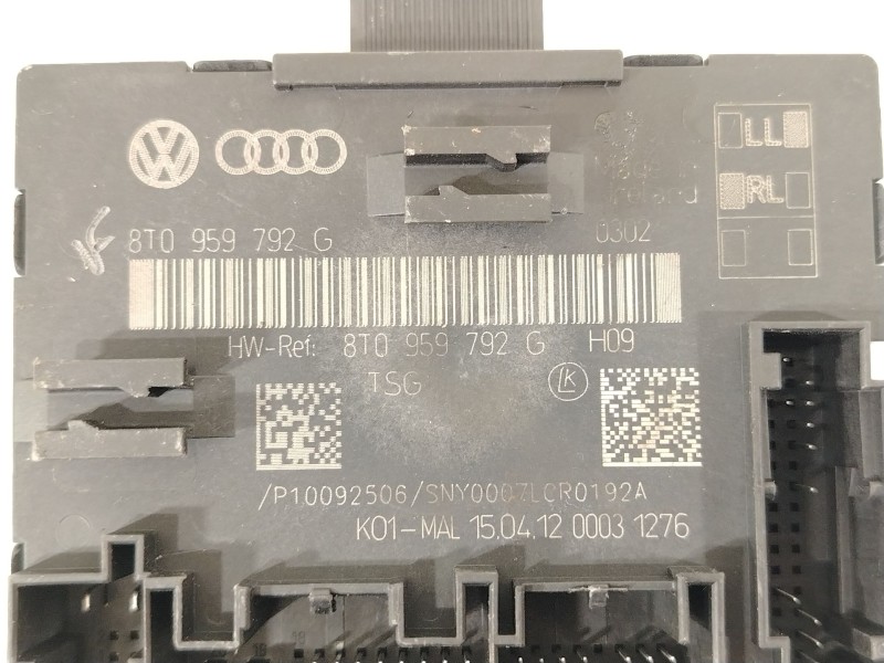 Recambio de modulo confort para audi a4 b8 (8k2) 2.0 tdi referencia OEM IAM 8T0959792G  