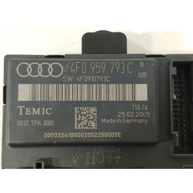 Recambio de modulo confort para audi a6 avant (4f5) 3.0 tdi quattro referencia OEM IAM 4F0959793C 4F0910793C 