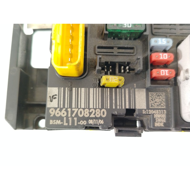 Recambio de caja reles / fusibles para peugeot 307 break (3e) 1.6 hdi 110 referencia OEM IAM 9661708280 BSML1100 