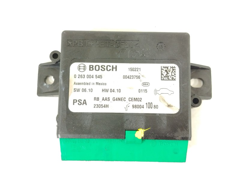 Recambio de modulo electronico para citroën c4 ii (nc_) 1.6 bluehdi 100 referencia OEM IAM 9800410080 0263004545 