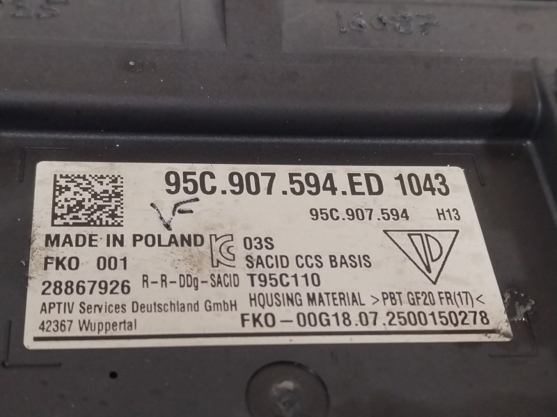 Recambio de modulo electronico para cupra formentor (km7) 1.4 e-hybrid referencia OEM IAM 95C907594ED  