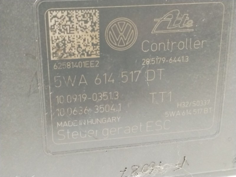 Recambio de abs para cupra formentor (km7) 1.4 e-hybrid referencia OEM IAM 5WA614517DT  
