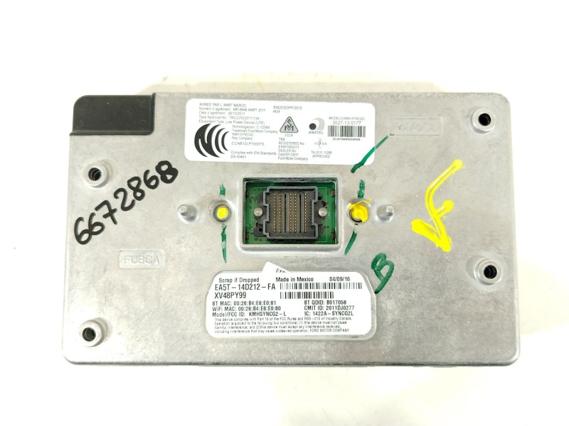 Recambio de sistema navegacion gps para ford focus lim. titanium referencia OEM IAM F1ET14F239AA EA5T14D212FA 