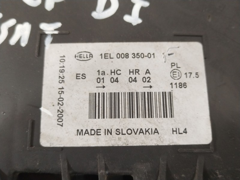 Recambio de faro izquierdo para volkswagen passat b5.5 (3b3) 1.9 tdi referencia OEM IAM 1EL008350 3B0941015AN 