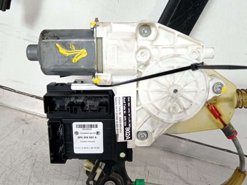 Recambio de elevalunas delantero izquierdo para audi a3 (8p) 1.6 ambiente referencia OEM IAM 8P0959802A 8P3837461C 