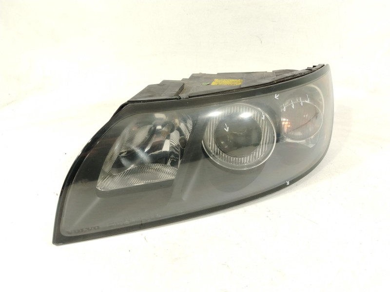 Recambio de faro izquierdo para volvo s40 ii (544) 2.0 d referencia OEM IAM 30678898 0301198201 