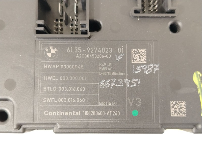 Recambio de modulo electronico para bmw 1 (f20) 116 d referencia OEM IAM 61359274023  