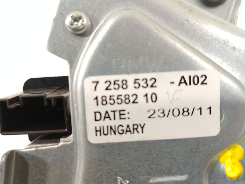 Recambio de motor limpia trasero para bmw 1 (f20) 116 d referencia OEM IAM 67637258532 7258532 