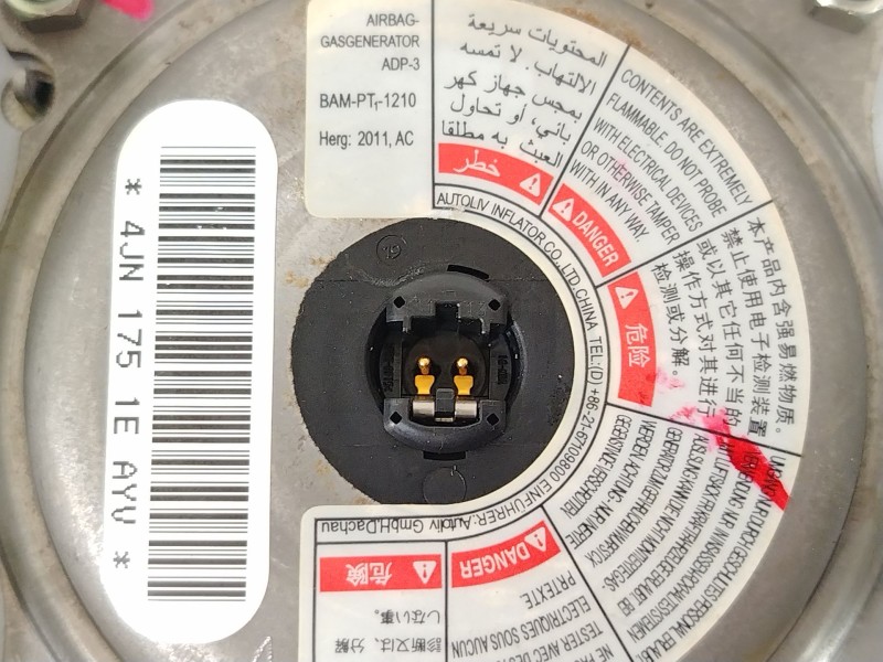 Recambio de airbag delantero izquierdo para hyundai ix35 (lm, el, elh) 1.7 crdi referencia OEM IAM 569002Y1009P  