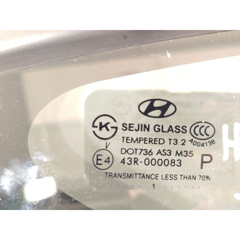 Recambio de luna custodia trasera derecha para hyundai ix35 (lm, el, elh) 1.7 crdi referencia OEM IAM 878202S010  