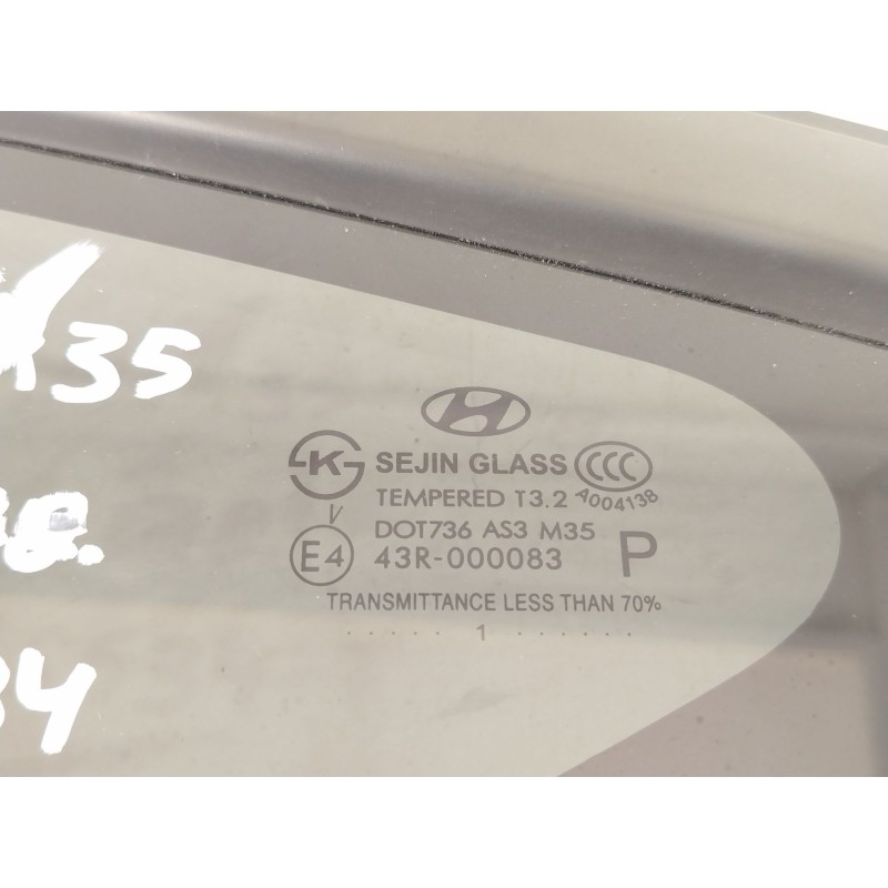 Recambio de luna custodia trasera izquierda para hyundai ix35 (lm, el, elh) 1.7 crdi referencia OEM IAM 878102S010  