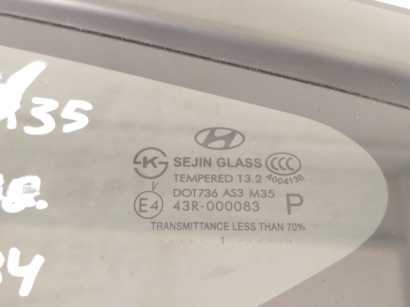 Recambio de luna custodia trasera izquierda para hyundai ix35 (lm, el, elh) 1.7 crdi referencia OEM IAM 878102S010  