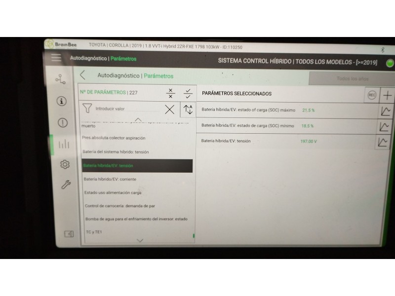 Recambio de bateria para toyota corolla fastback (_e21_) 1.8 hybrid (zwe211) referencia OEM IAM G928047150  