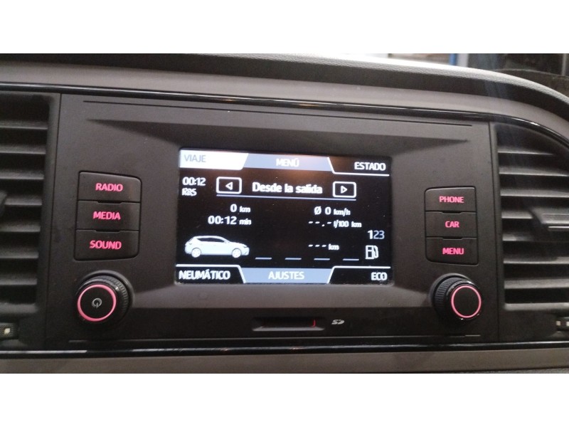 Recambio de sistema audio / radio cd para seat leon (5f1) 1.6 tdi referencia OEM IAM 5F0035888A  