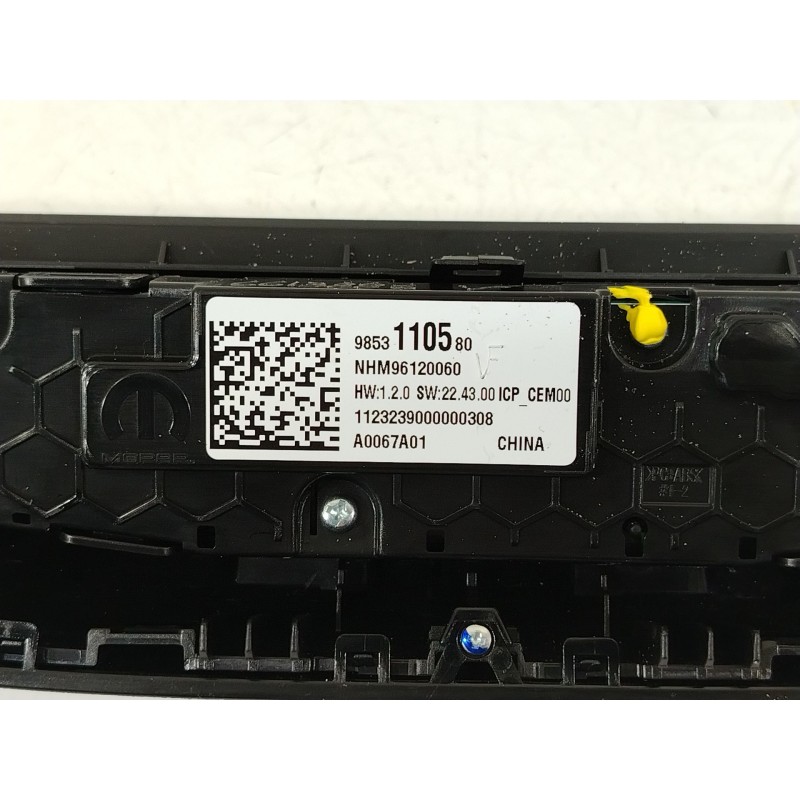 Recambio de mando multifuncion para opel corsa f (p2jo) 1.2 (68) referencia OEM IAM 9853110580  