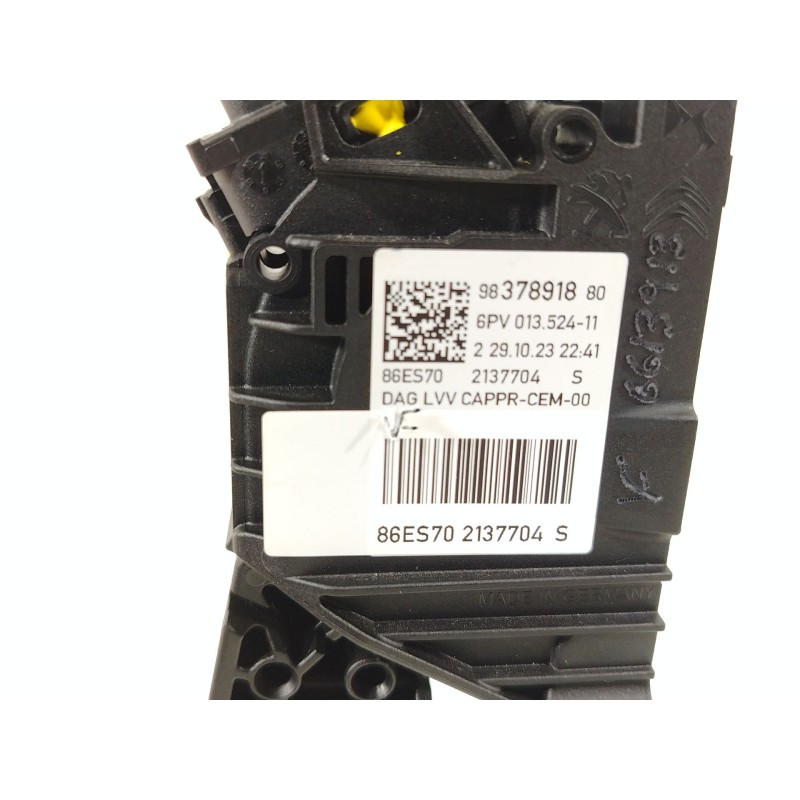 Recambio de potenciometro pedal para opel corsa f (p2jo) 1.2 (68) referencia OEM IAM 9837891880  